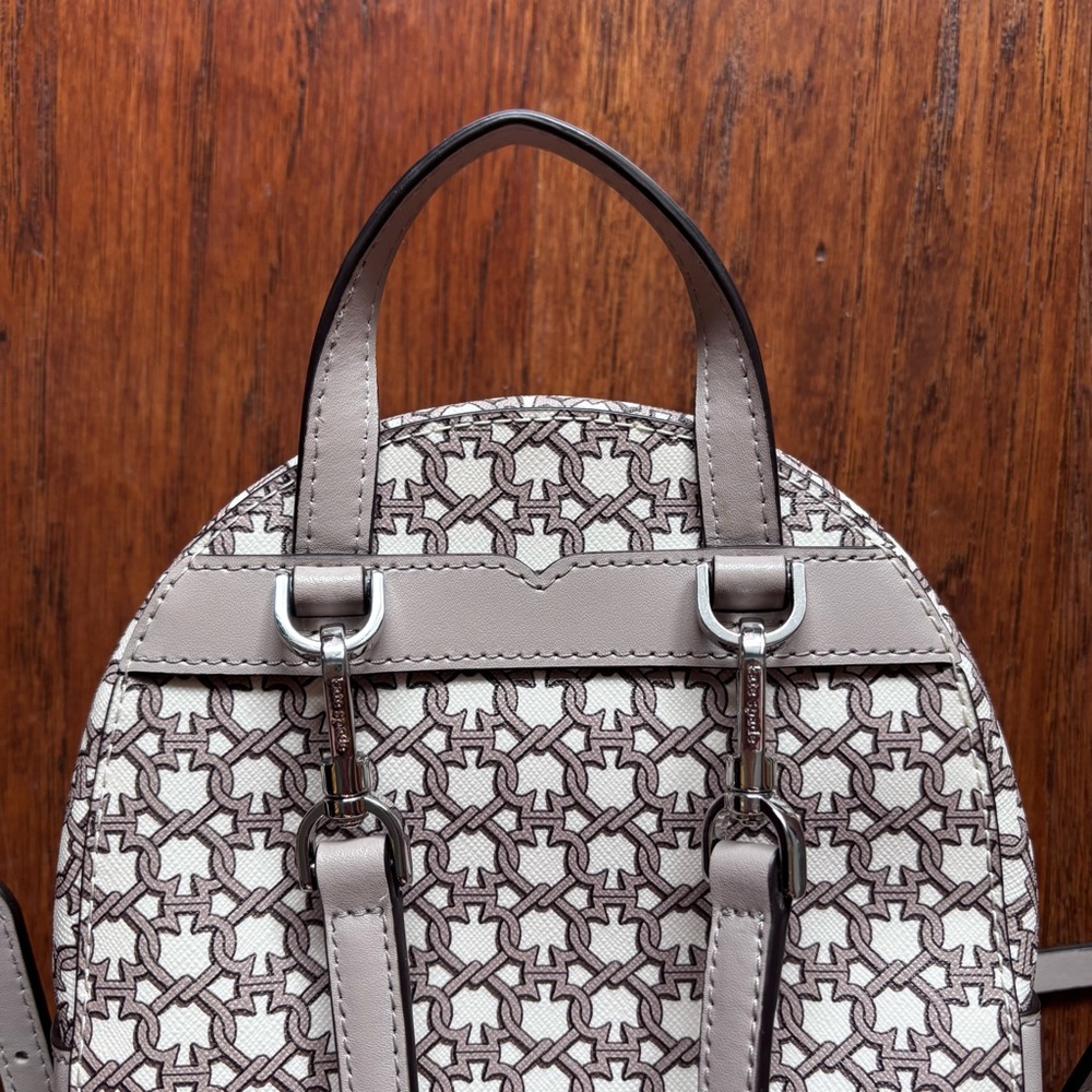 Kate Spade Spade Link Mini Backpack | Convertible Travel - Picture 12 of 14
